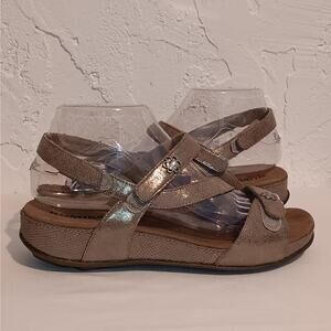 Romika Fidschi 54 Sandals / US 8  / Taupe/ Straps